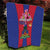 Personalized Haiti Coat Of Arms Quilt With Flag Color - Wonder Print Shop