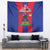 Personalized Haiti Coat Of Arms Tapestry With Flag Color - Wonder Print Shop