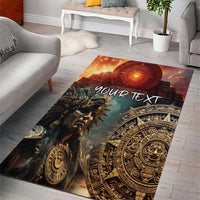 Personalized Mexican Aztec Warriors Area Rug - Wonder Print Shop