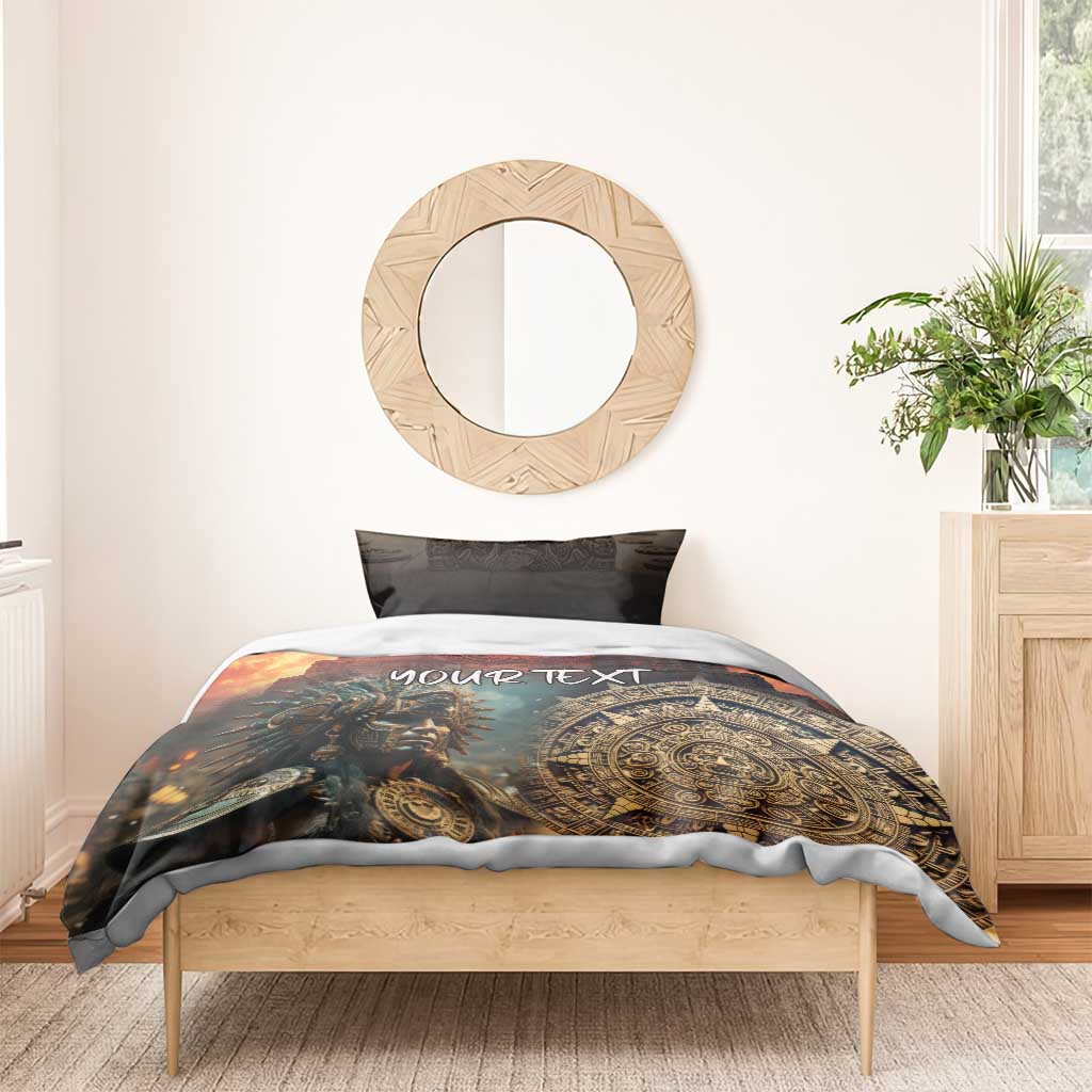 Personalized Mexican Aztec Warriors Bedding Set - Wonder Print Shop