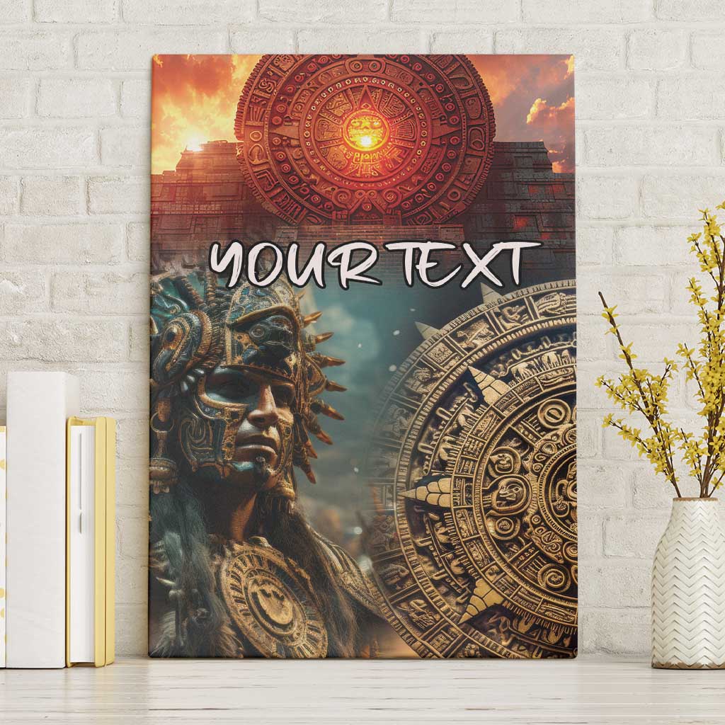 Personalized Mexican Aztec Warriors Canvas Wall Art - Wonder Print Shop