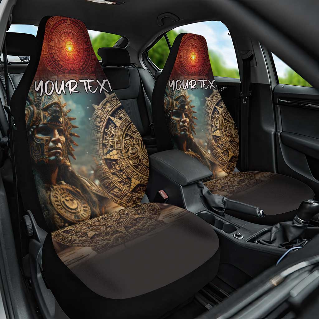 Personalized Mexican Aztec Warriors Car Seat Cover - Wonder Print Shop