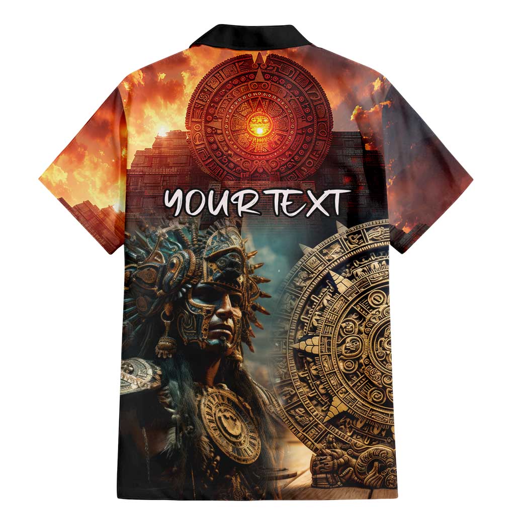 Personalized Mexican Aztec Warriors Family Matching Mermaid Dress and Hawaiian Shirt - Wonder Print Shop