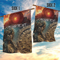 Personalized Mexican Aztec Warriors Garden Flag - Wonder Print Shop