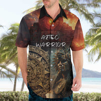 Personalized Mexican Aztec Warriors Hawaiian Shirt - Wonder Print Shop