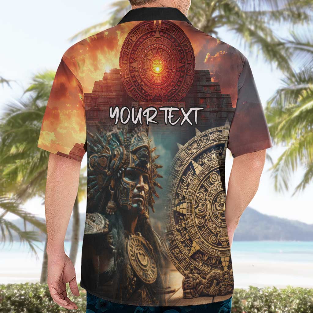 Personalized Mexican Aztec Warriors Hawaiian Shirt - Wonder Print Shop