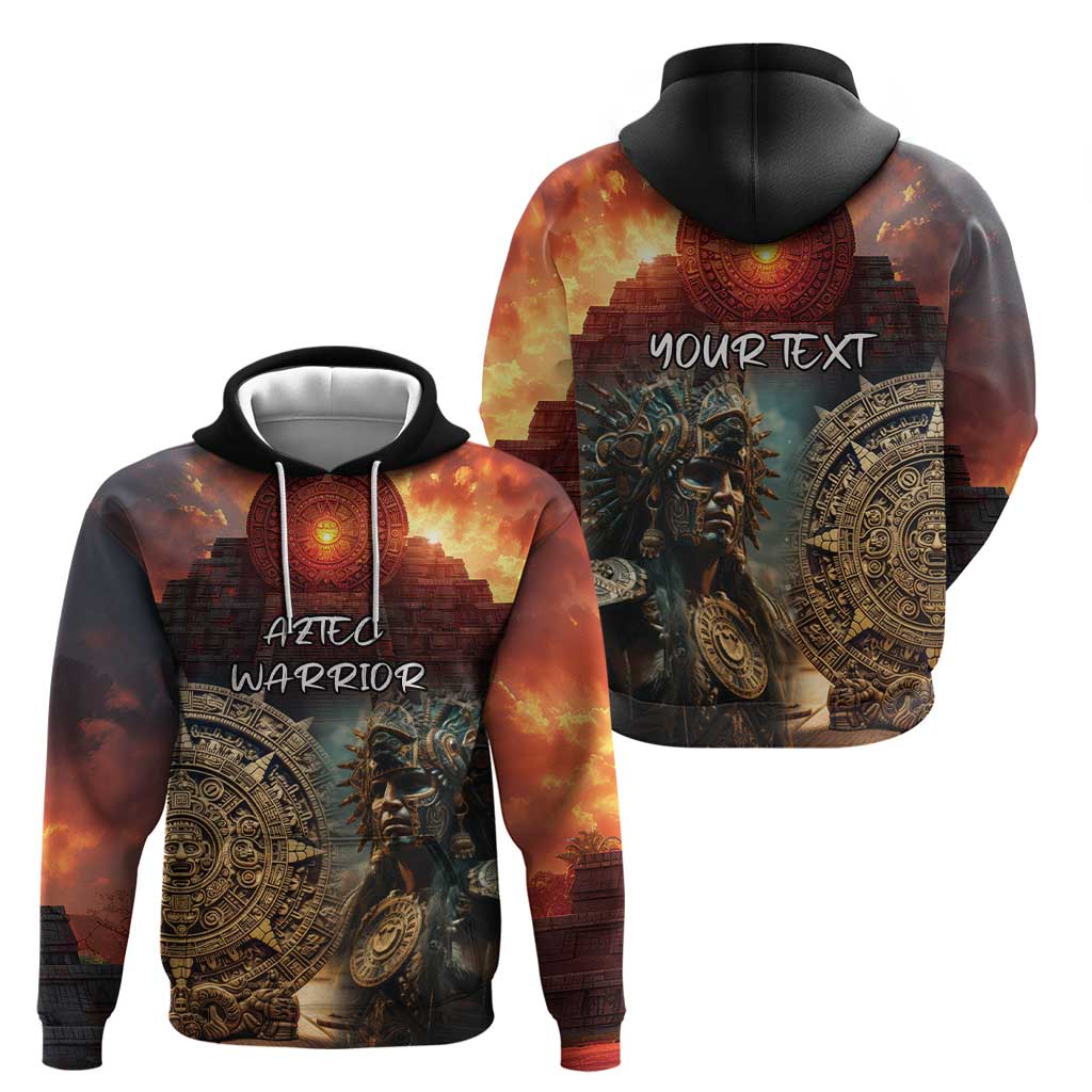 Personalized Mexican Aztec Warriors Hoodie - Wonder Print Shop