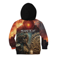 Personalized Mexican Aztec Warriors Kid Hoodie - Wonder Print Shop