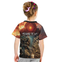 Personalized Mexican Aztec Warriors Kid T Shirt - Wonder Print Shop