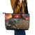Personalized Mexican Aztec Warriors Leather Tote Bag - Wonder Print Shop