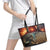 Personalized Mexican Aztec Warriors Leather Tote Bag - Wonder Print Shop