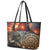 Personalized Mexican Aztec Warriors Leather Tote Bag - Wonder Print Shop