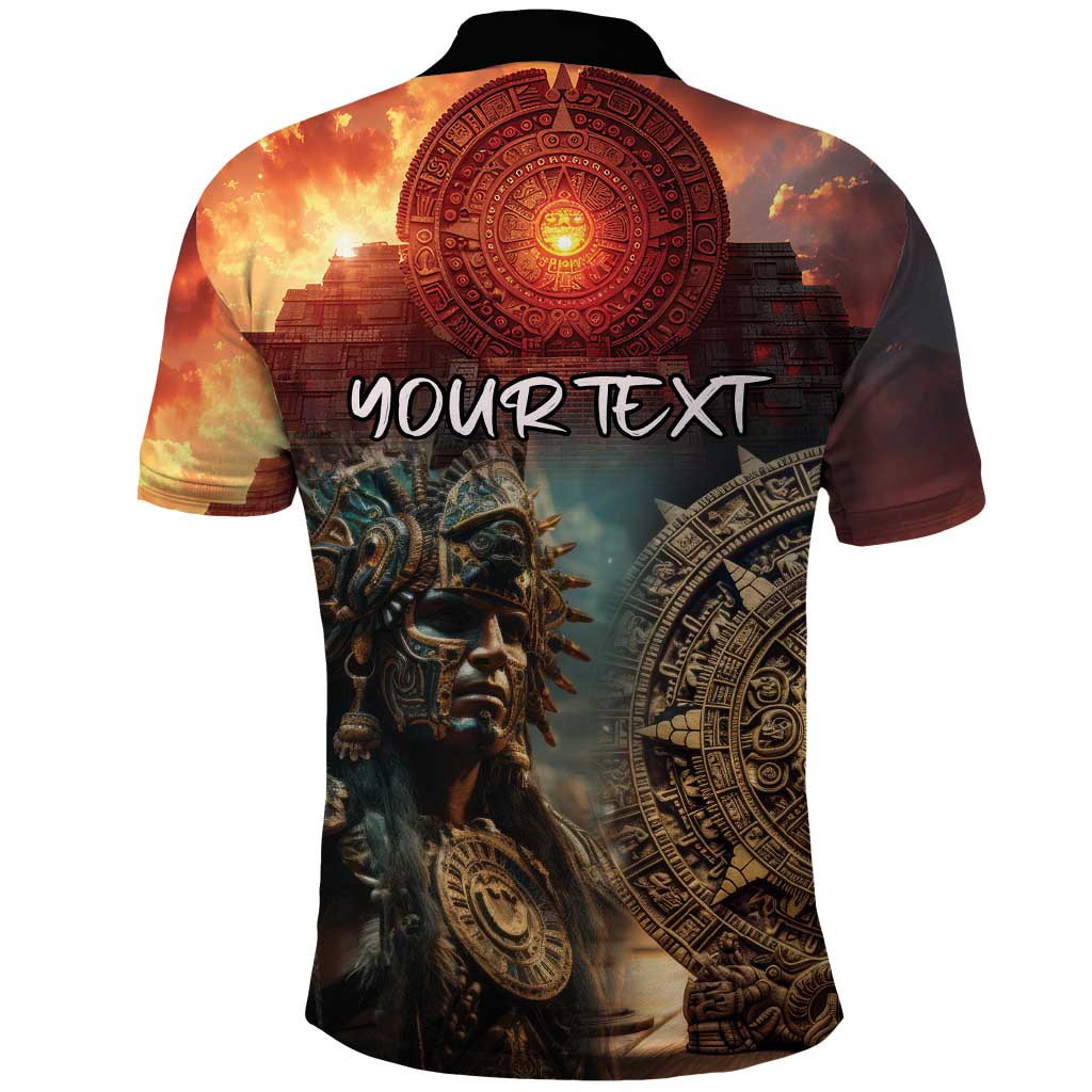 Personalized Mexican Aztec Warriors Polo Shirt - Wonder Print Shop