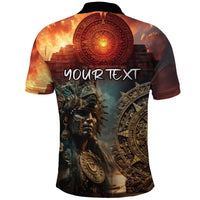 Personalized Mexican Aztec Warriors Polo Shirt - Wonder Print Shop