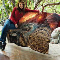 Personalized Mexican Aztec Warriors Quilt - Wonder Print Shop
