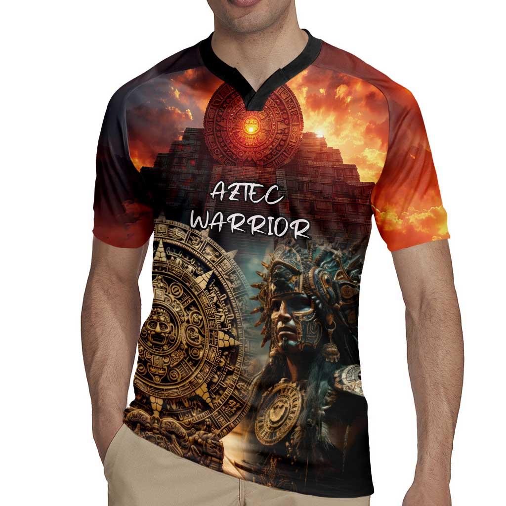 Personalized Mexican Aztec Warriors Rugby Jersey - Wonder Print Shop