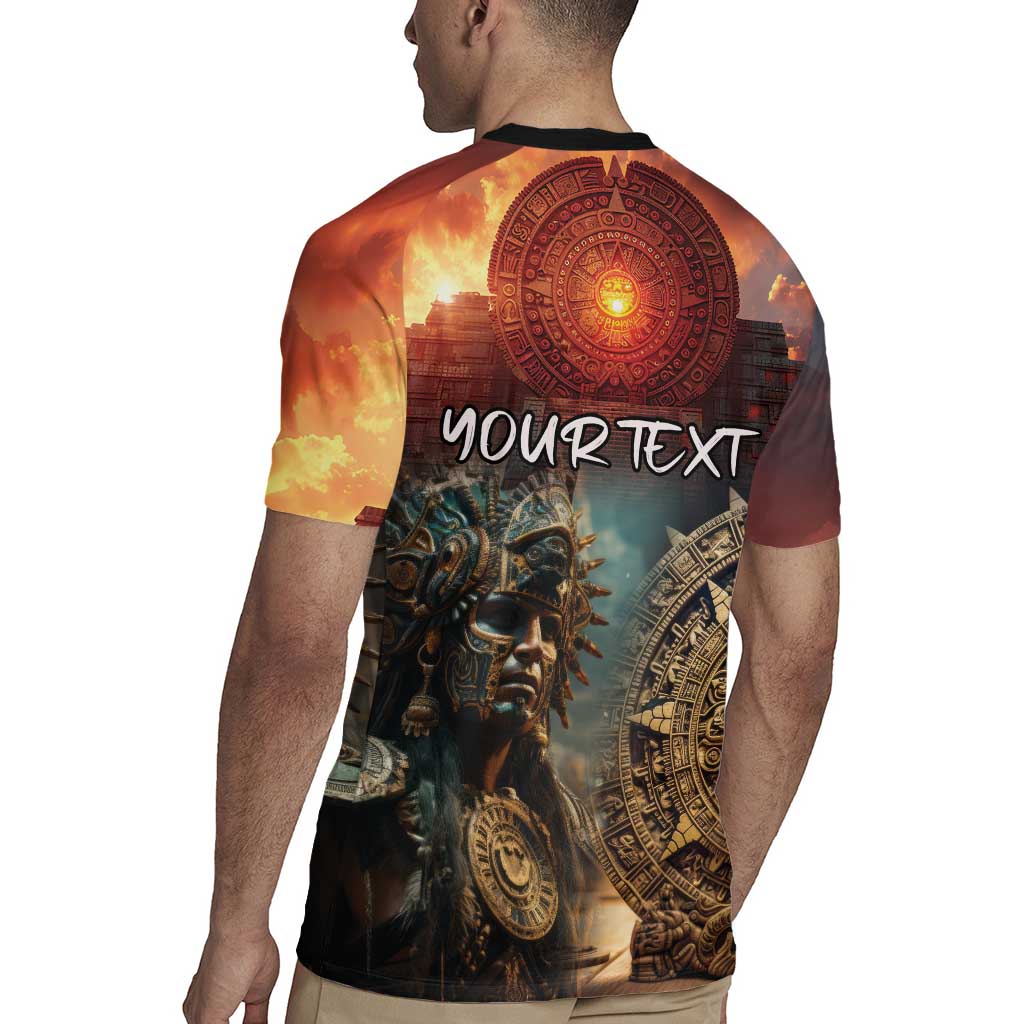 Personalized Mexican Aztec Warriors Rugby Jersey - Wonder Print Shop