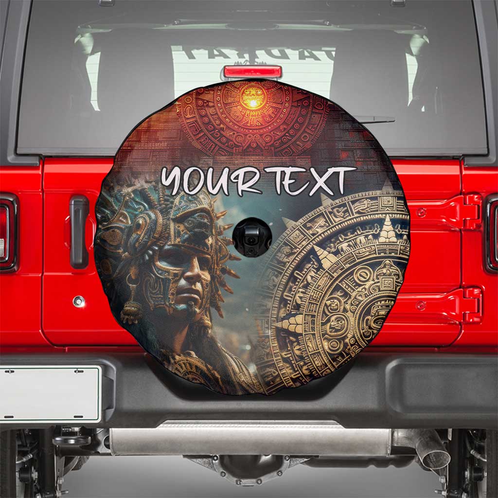 Personalized Mexican Aztec Warriors Spare Tire Cover - Wonder Print Shop