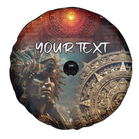 Personalized Mexican Aztec Warriors Spare Tire Cover - Wonder Print Shop