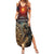 Personalized Mexican Aztec Warriors Summer Maxi Dress - Wonder Print Shop
