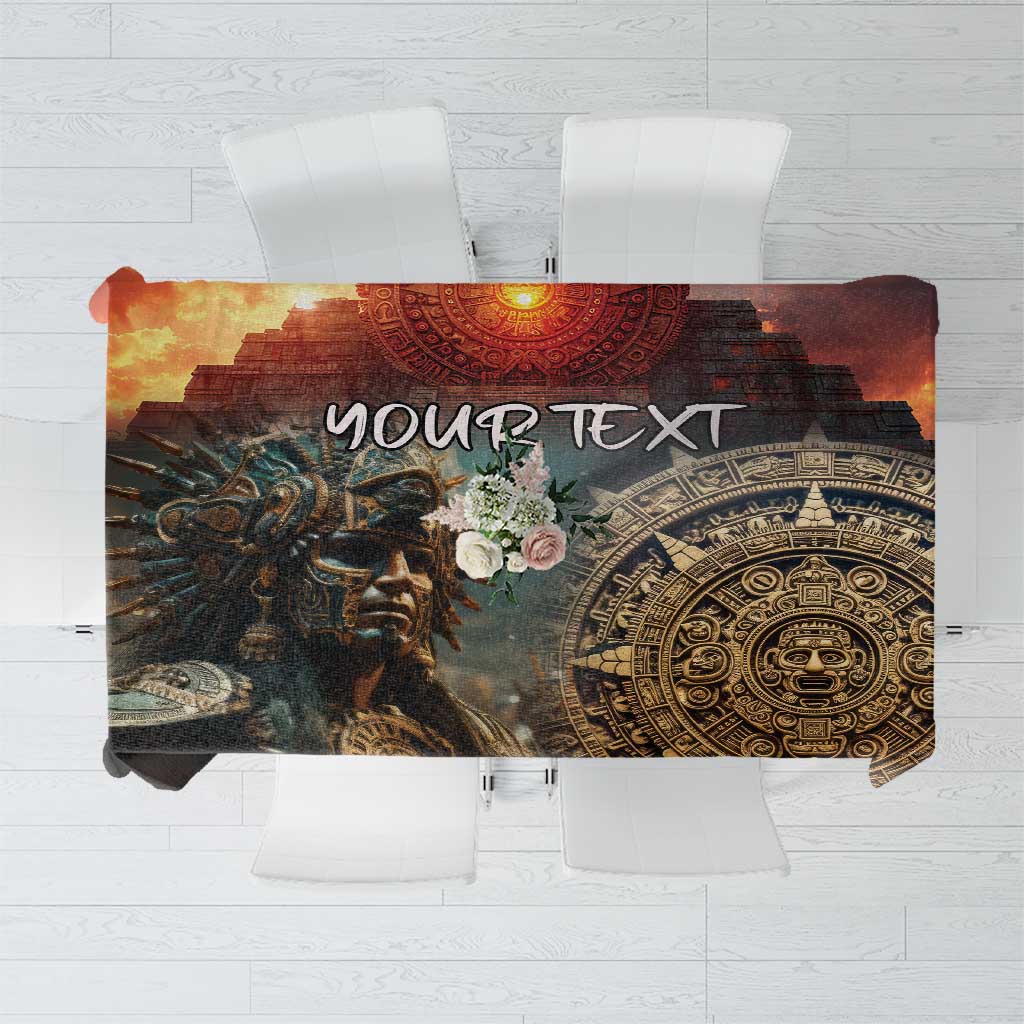 Personalized Mexican Aztec Warriors Tablecloth - Wonder Print Shop