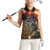 Personalized Mexican Aztec Warriors Women Sleeveless Polo Shirt - Wonder Print Shop