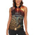 Personalized Mexican Aztec Warriors Women Sleeveless Polo Shirt - Wonder Print Shop
