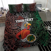 Personalized Mexican Tribal Aztec Warriors Bedding Set Aztec Sun God - Wonder Print Shop