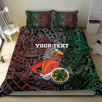 Personalized Mexican Tribal Aztec Warriors Bedding Set Aztec Sun God - Wonder Print Shop
