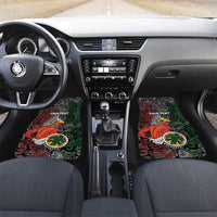 Personalized Mexican Tribal Aztec Warriors Car Mats Aztec Sun God - Wonder Print Shop