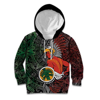 Personalized Mexican Tribal Aztec Warriors Kid Hoodie Aztec Sun God - Wonder Print Shop