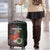 Personalized Mexican Tribal Aztec Warriors Luggage Cover Aztec Sun God - Wonder Print Shop