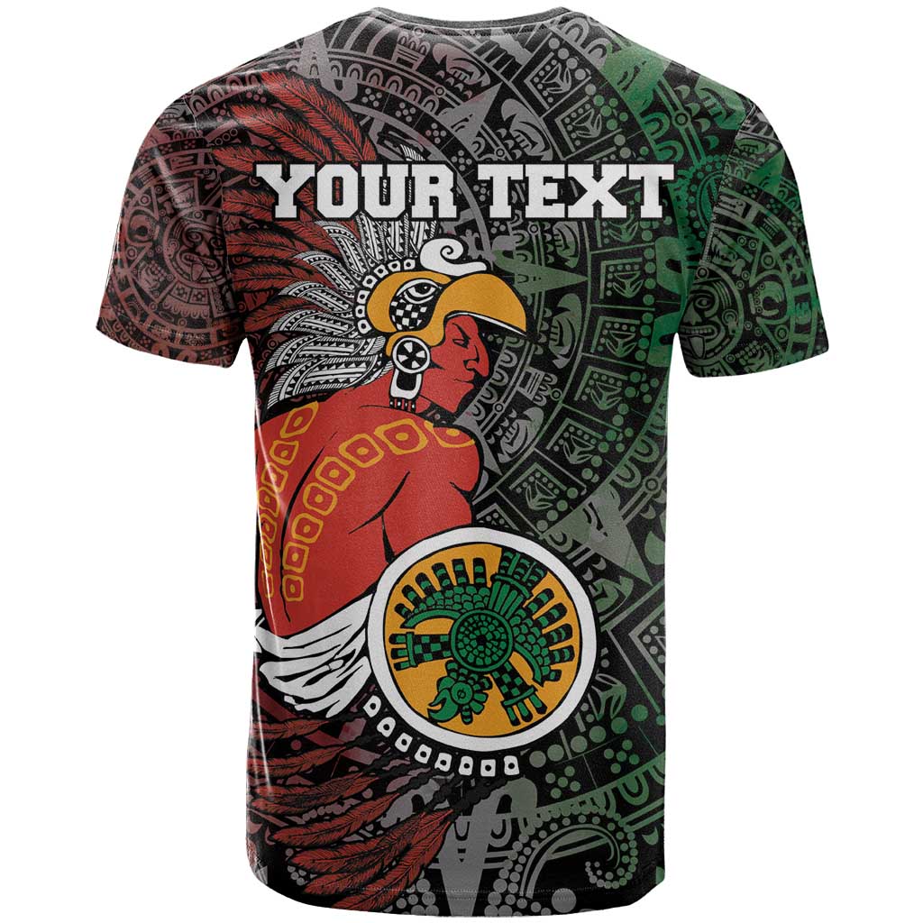 Personalized Mexican Tribal Aztec Warriors T Shirt Aztec Sun God - Wonder Print Shop
