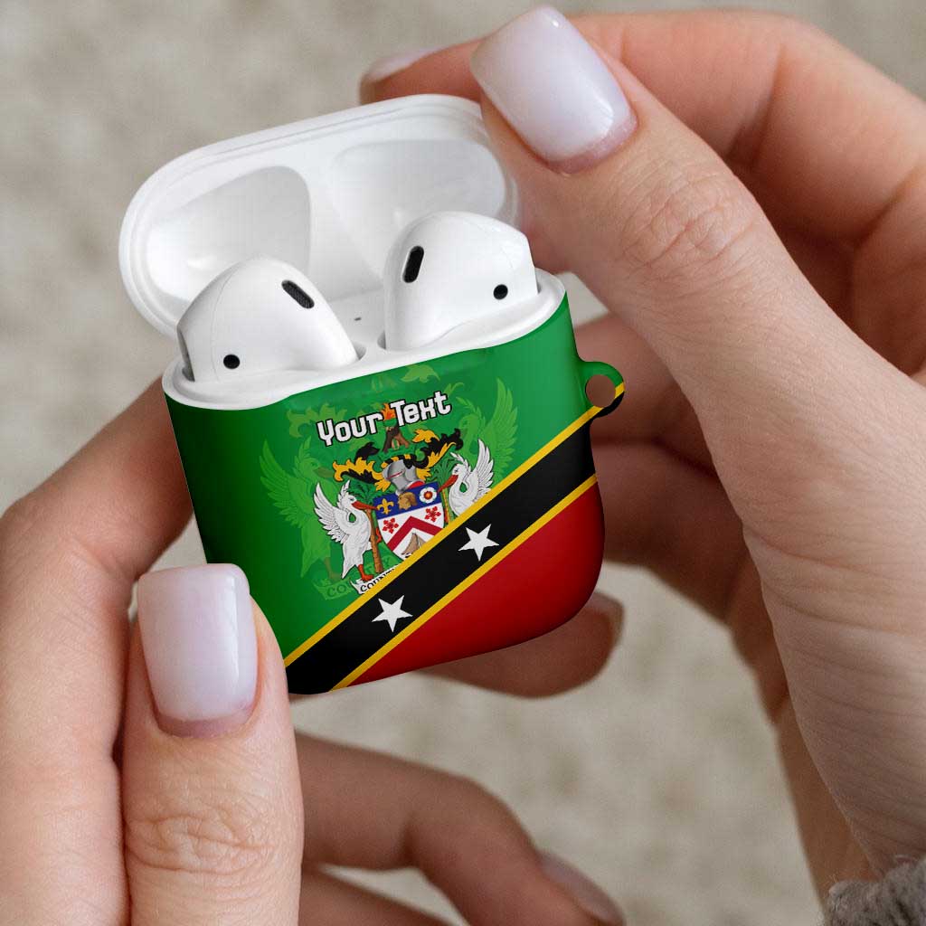 Personalized Saint Kitts And Nevis AirPods Case Country Above Self - Wonder Print Shop