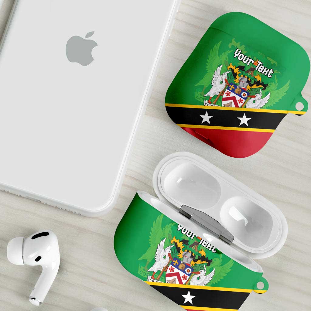 Personalized Saint Kitts And Nevis AirPods Case Country Above Self - Wonder Print Shop