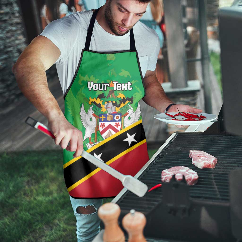 Personalized Saint Kitts And Nevis Apron Country Above Self - Wonder Print Shop