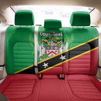 Personalized Saint Kitts And Nevis Back Car Seat Cover Country Above Self - Wonder Print Shop