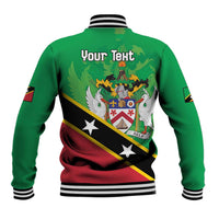 Personalized Saint Kitts And Nevis Baseball Jacket Country Above Self - Wonder Print Shop