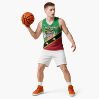 Personalized Saint Kitts And Nevis Basketball Jersey Country Above Self - Wonder Print Shop