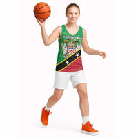 Personalized Saint Kitts And Nevis Basketball Jersey Country Above Self - Wonder Print Shop