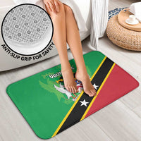 Personalized Saint Kitts And Nevis Bathroom Set Country Above Self - Wonder Print Shop