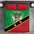 Personalized Saint Kitts And Nevis Bedding Set Country Above Self - Wonder Print Shop