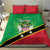 Personalized Saint Kitts And Nevis Bedding Set Country Above Self - Wonder Print Shop