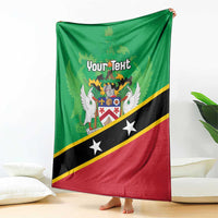 Personalized Saint Kitts And Nevis Blanket Country Above Self - Wonder Print Shop