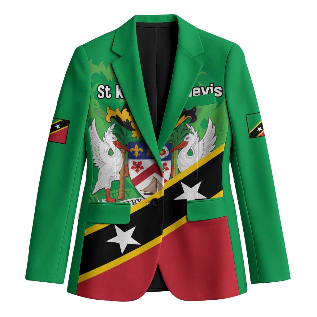 Personalized Saint Kitts And Nevis Blazer Country Above Self - Wonder Print Shop