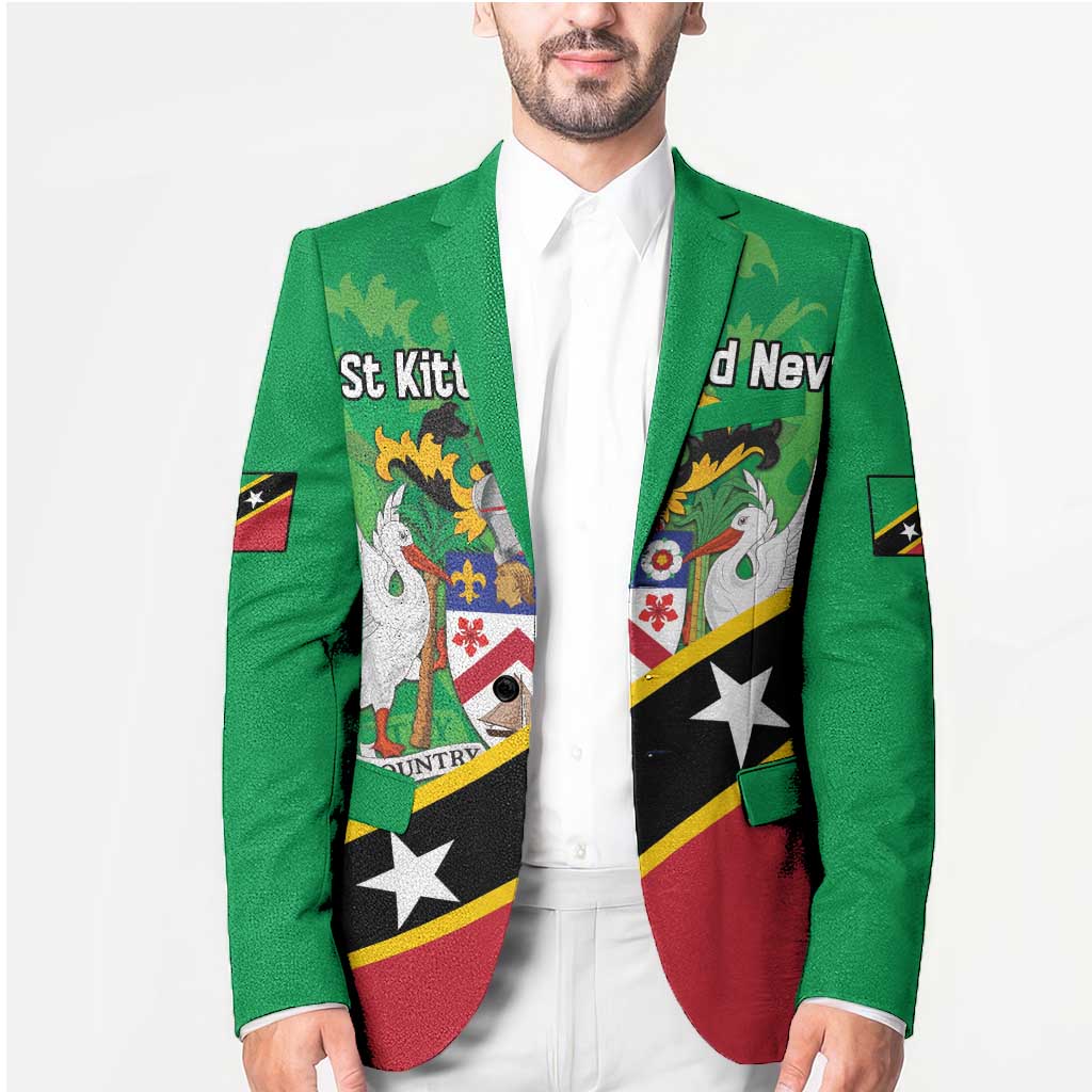 Personalized Saint Kitts And Nevis Blazer Country Above Self - Wonder Print Shop