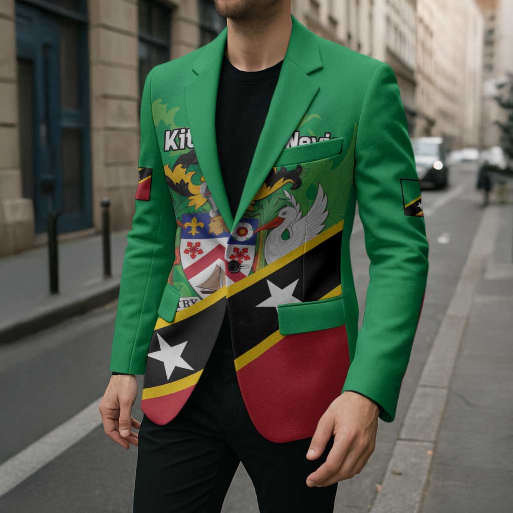 Personalized Saint Kitts And Nevis Blazer Country Above Self - Wonder Print Shop