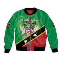Personalized Saint Kitts And Nevis Bomber Jacket Country Above Self - Wonder Print Shop