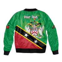 Personalized Saint Kitts And Nevis Bomber Jacket Country Above Self - Wonder Print Shop