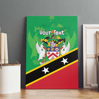 Personalized Saint Kitts And Nevis Canvas Wall Art Country Above Self - Wonder Print Shop